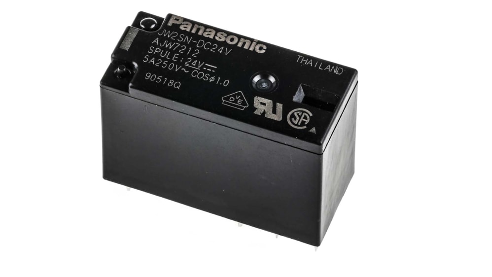 JW2SN-DC24V | Relè Di Potenza Panasonic Serie JW, DPDT, Bobina 24V - Foto 11