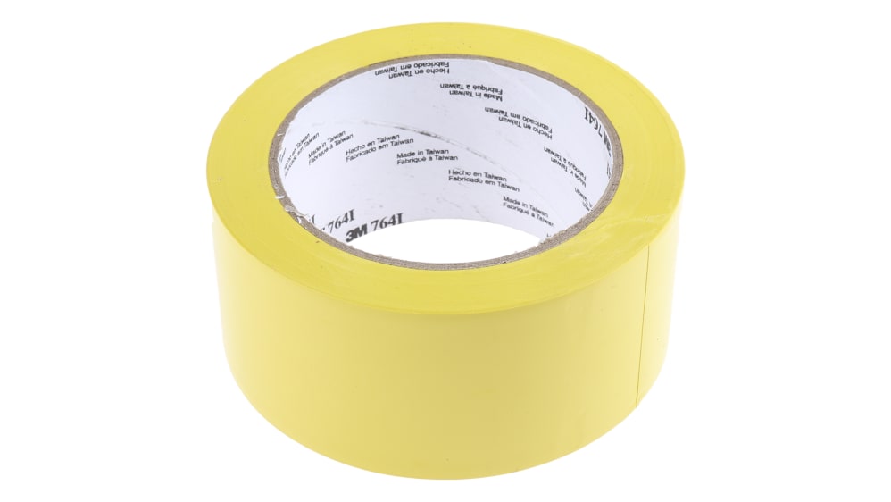 Ruban polyester jaune Scotch® 1350F - Y1 de la gamme 3M