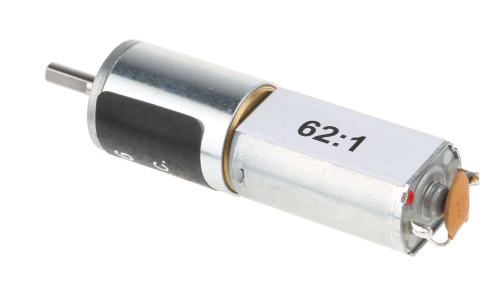 RS PRO, ブラシ付きギア DCギヤードモータ 12V 8 Ncm 100 rpm | RS