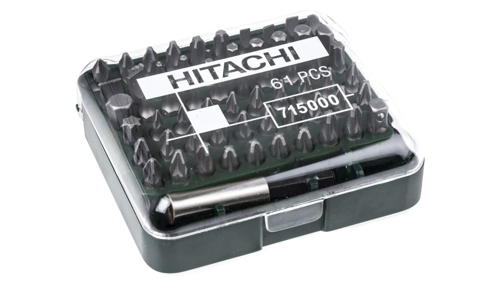 日立 ドライバビット 六角、プラス、Pozidriv、マイナス、Torx PH1