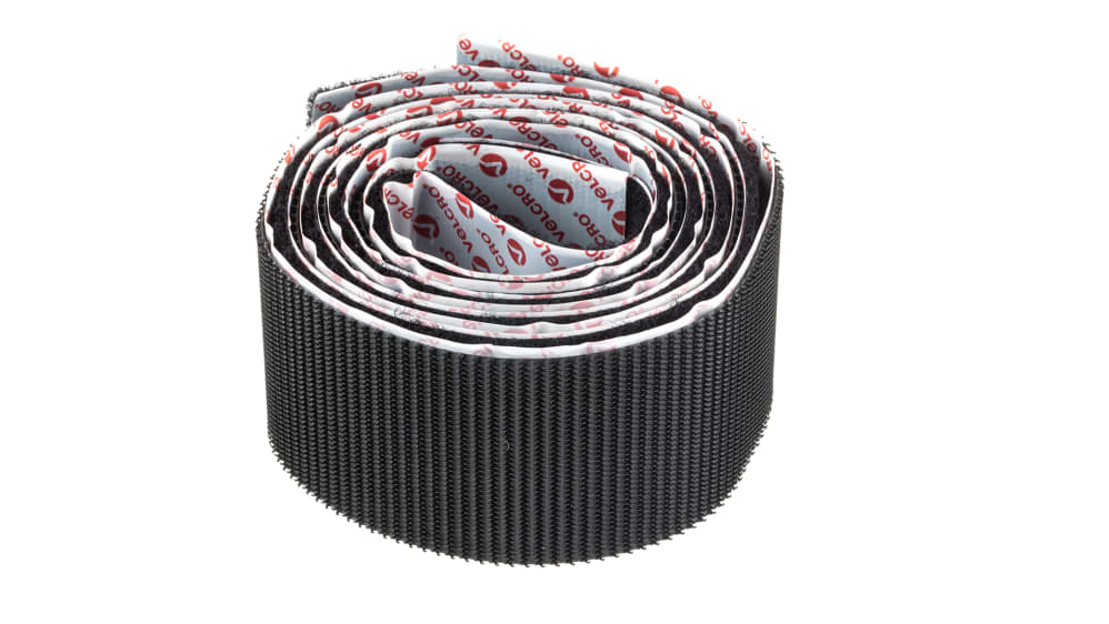 Black velcro tape hotsell