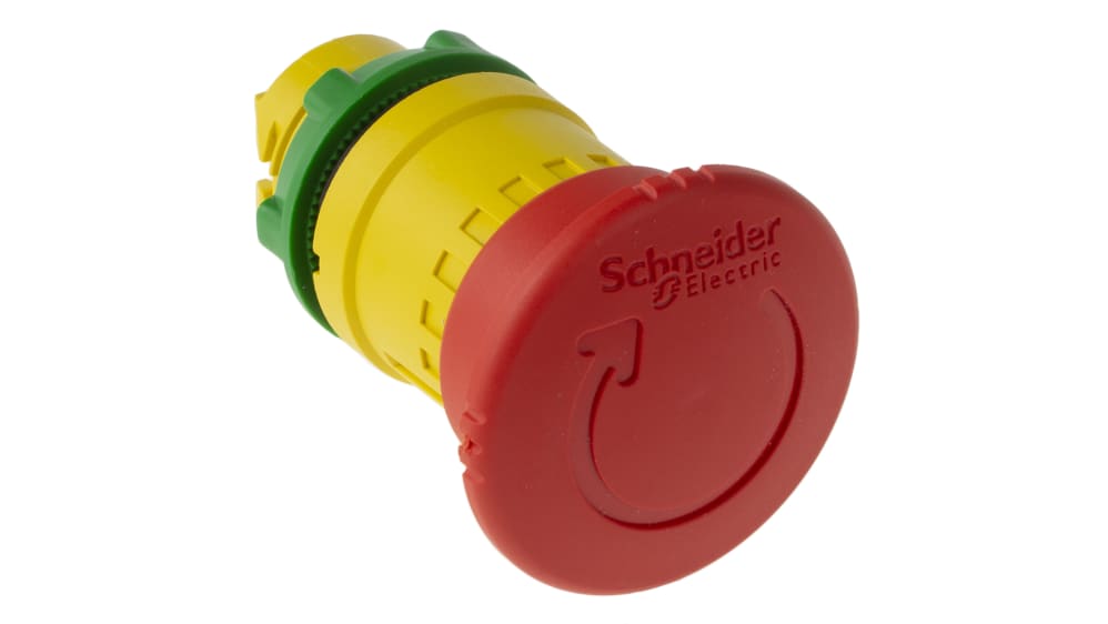 ZB5AS844 | シュナイダーエレクトリック 非常停止用押釦スイッチ, 40mm