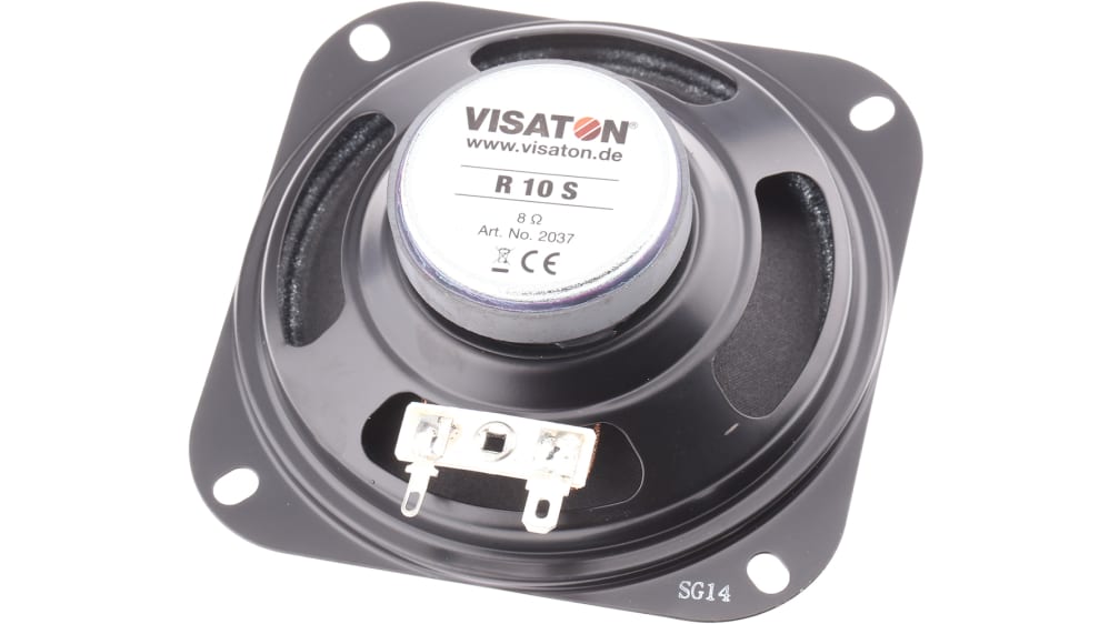 R 10 S OHM Visaton 102mm dia 20W nom Full Range Speaker Driver