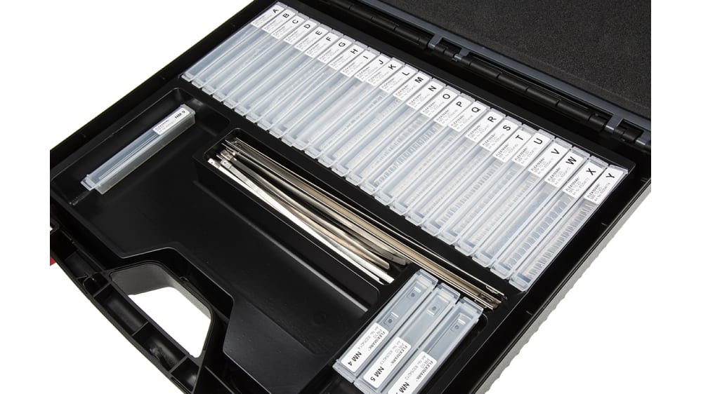 83254222 | Lapp Fleximark Kabelmarkierer Set, Kabelbinder, Schwarz 