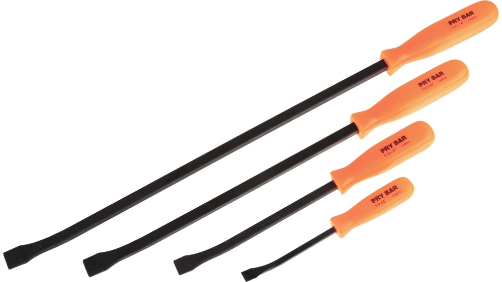 RS PRO バールセット, 鉄, 全長200 mm, 300 mm, 450 mm, 600 mm | RS