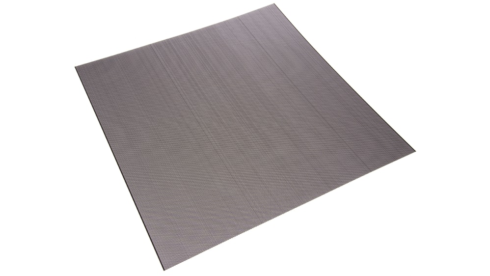 RS PRO Mild Steel Perforated Metal Sheet 500mm x 500mm,