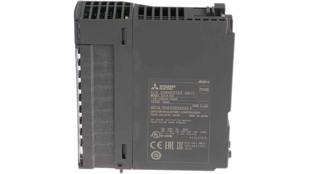 Q64AD | Mitsubishi MELSEC Q Series PLC I/O Module for Use with