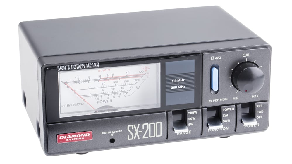 アクセサリー SX-200 SWR & POWER METER Diamond SX-200 SWR meter 1.8Mhz to 200 MHZ - 200W at