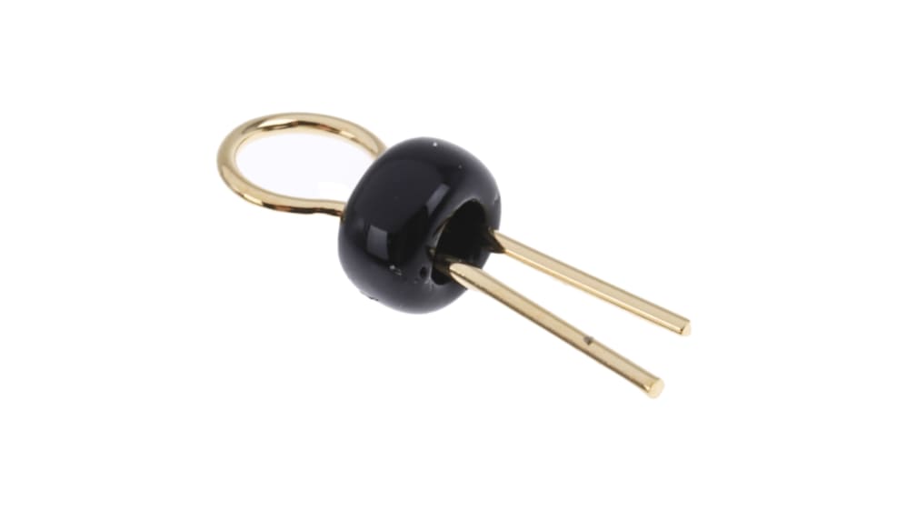 LC-2-GBLACK | マックエイト ポスト端子 穴径:1 mm, 黒 | RS