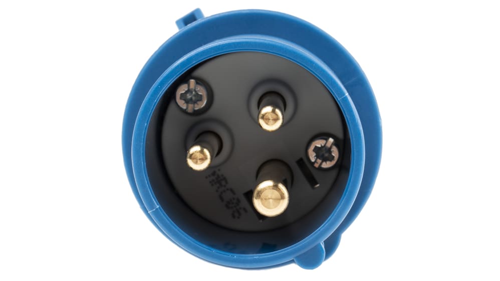 248 | MENNEKES, AM-TOP IP44 Blue Cable Mount 3P Straight