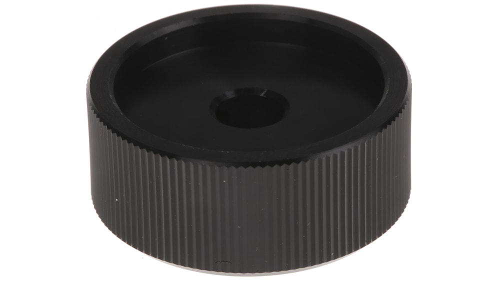 GM15コマ RS PRO アルミニウム ポテンショメータ ノブ, 6.4mm, 丸型軸