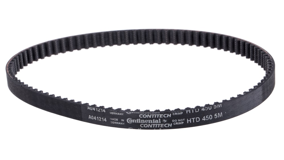 Courroie Crantée HTD 450 5M 15 Mm - 90 Dents - Transmission Puissante Et Précise