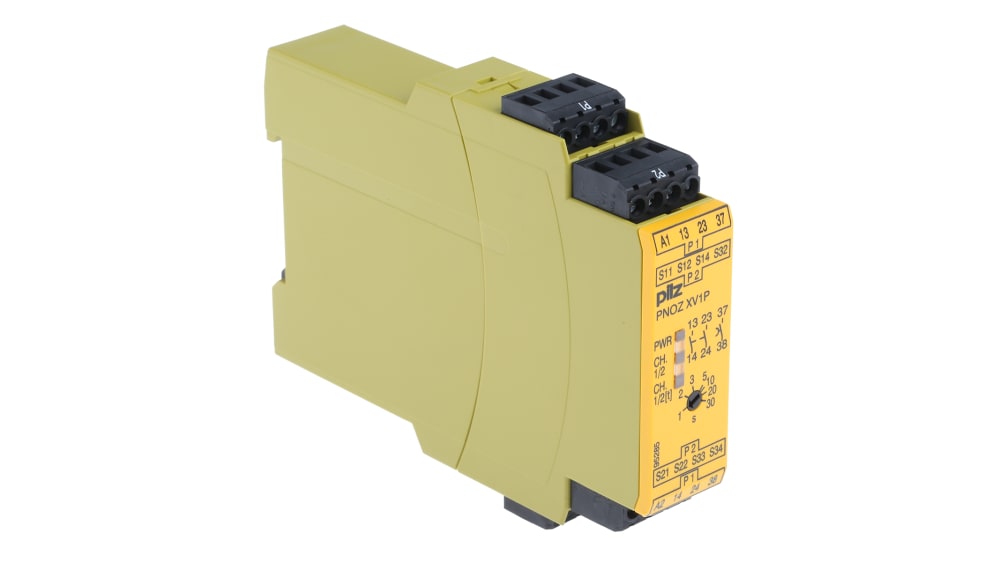 777602 | Pilz PNOZ XV1P セーフティリレー, 緊急停止, 24V dc 777602 | Pilz PNOZ XV1P セーフティリレー, 緊急停止, 24V dc