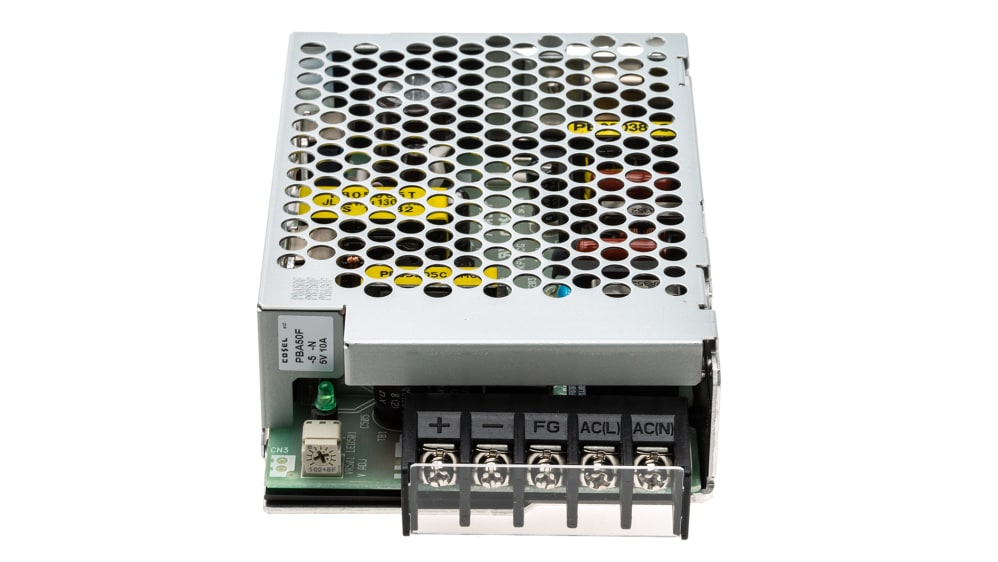 PBA50F-5-N | コーセル スイッチング電源 5V dc 10A 50W | RS PBA50F-5-N | コーセル スイッチング電源 5V dc 10A 50W | RS