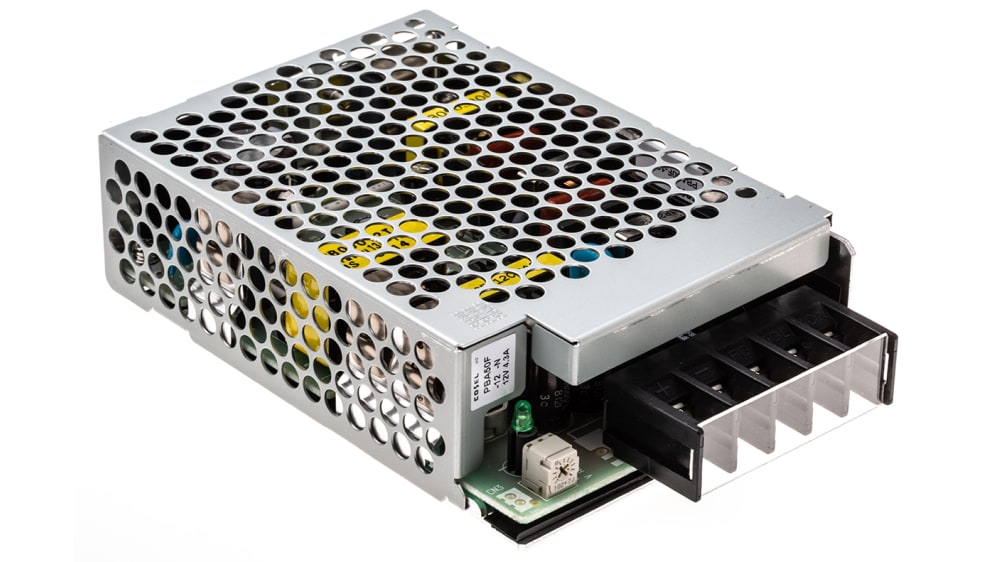 PBA50F-12-N | コーセル スイッチング電源 12V dc 4.3A 51.6W | RS PBA50F-12-N | コーセル スイッチング電源 12V dc 4.3A 51.6W | RS