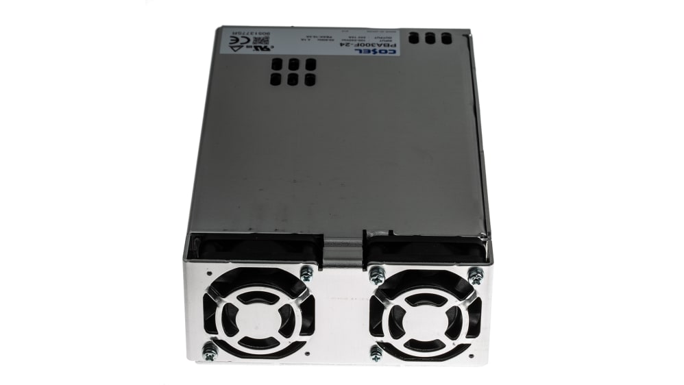 PBA300F-24 Cosel Switching Power Supply, 24V dc, 14A, 336W, Output, 120  → 350 V dc, 85 → 264 V ac Input Voltage RS