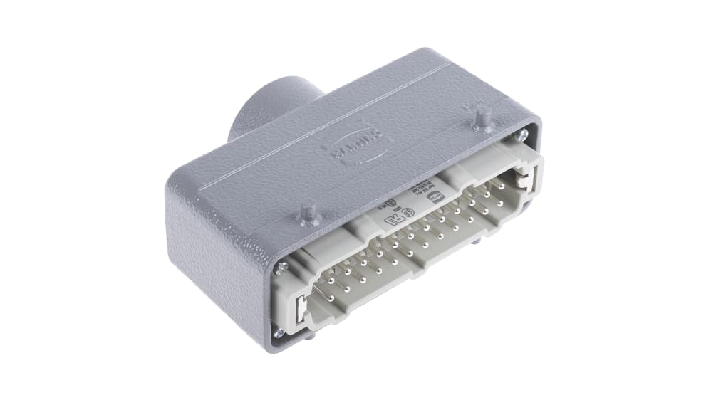 09330242601+19300241422 | HARTING Surface Kit, 24 Way, 16A, Male  