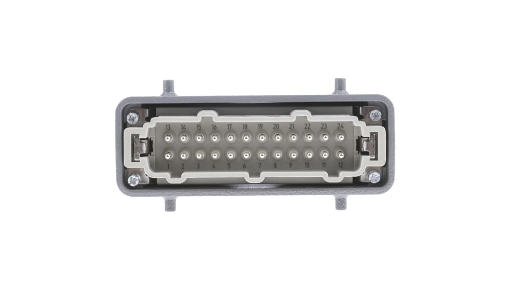 09330242601+19300241422 | HARTING Surface Kit, 24 Way, 16A, Male  