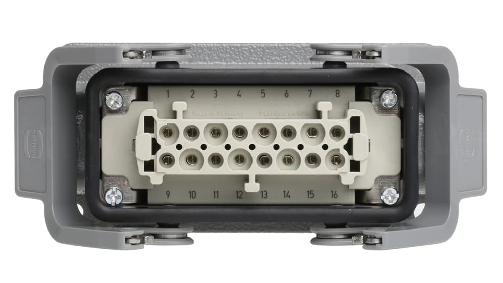 09330162701+19300161231 | HARTING Connector Set, 16 Way, 16A 