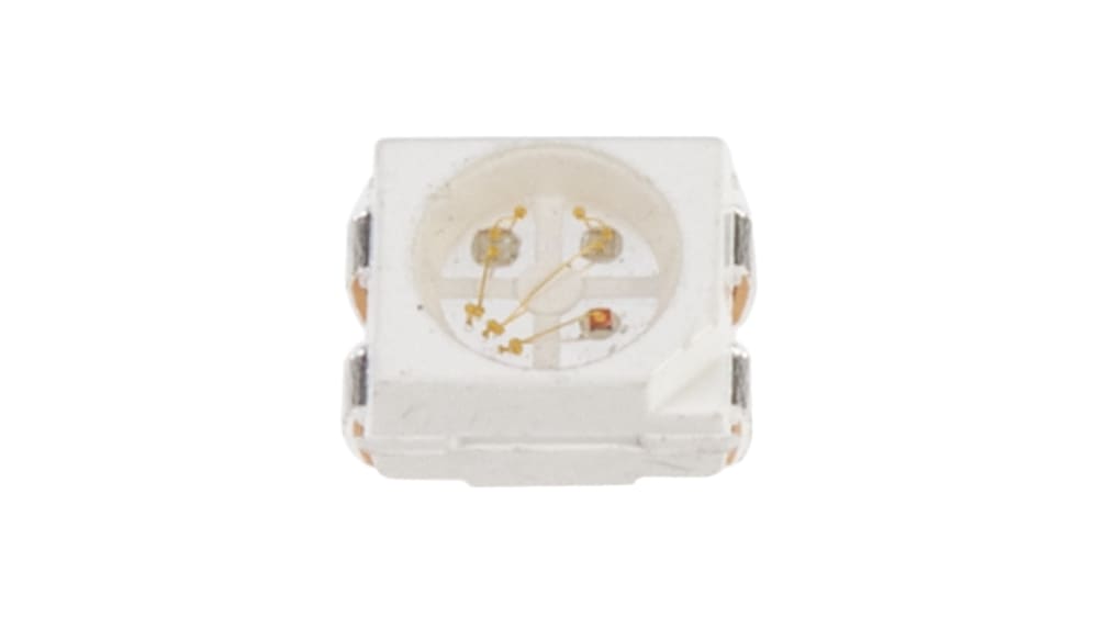 HSMF-A341-A00J1 | Broadcom 可視光LED 青,緑,赤, PLCC-4 (3.2 x 2.8 x  