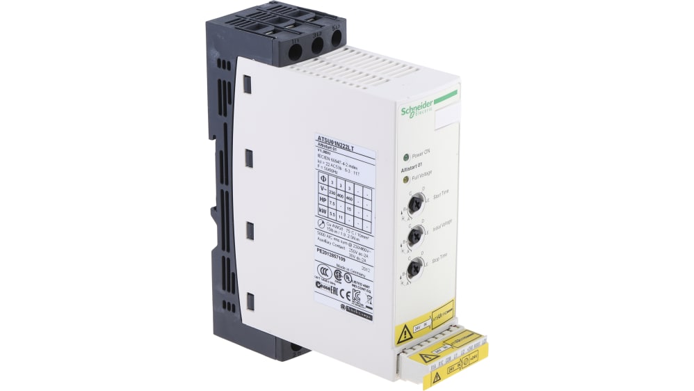 Schneider Electric Soft Starter, Soft Start, 11 kW, 480 V ac, 3 Phase