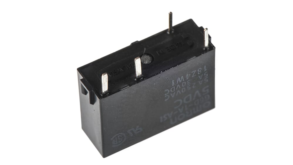 G6D-1A-ASI DC5 | オムロン パワーリレー, 5V dc, SPST, 5A G6D-1A-ASI DC5 | オムロン パワーリレー, 5V dc, SPST, 5A