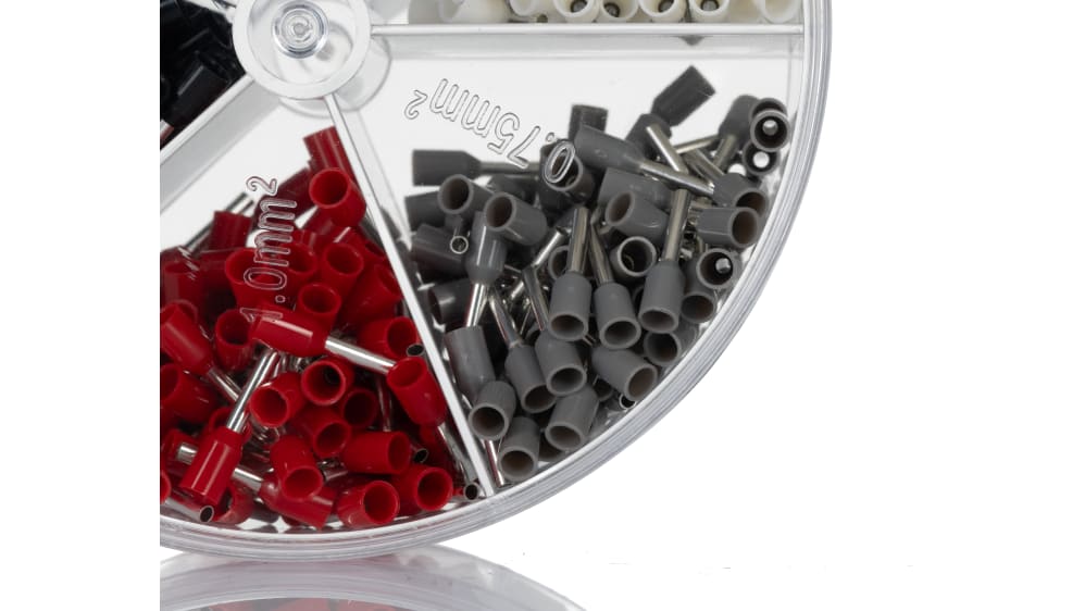 RS PRO Bootlace Ferrule 400 Piece Crimp Terminal Kit | RS