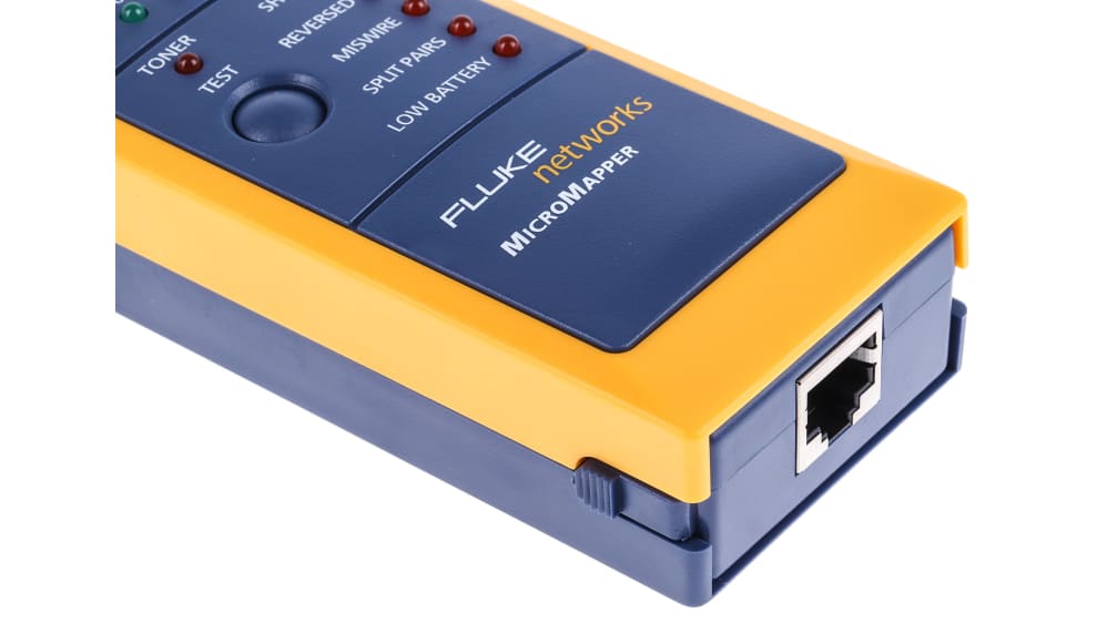 MT-8200-49A | Fluke Networks MICROMAPPER Cable Tester RJ45, RJ11 | RS