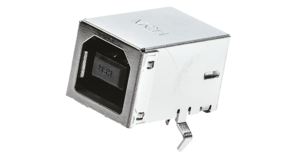 Lot De 6pcs Remplacement Connecteur USB Prise Type B Femelle Angle Droit