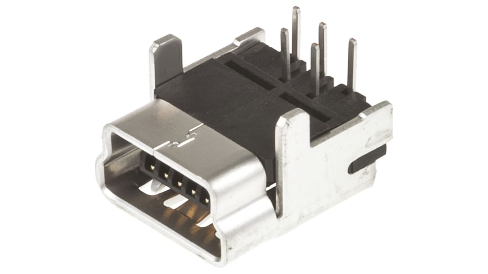 54819-0519 | Molex ライトアングル Type-USBタイプB USBコネクタ メス