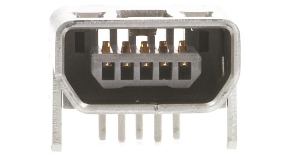 56579-0519 | Molex Type-Mini AB, USB2.0 USBコネクタ, メス 56579-0519 | Molex Type-Mini AB, USB2.0 USBコネクタ, メス