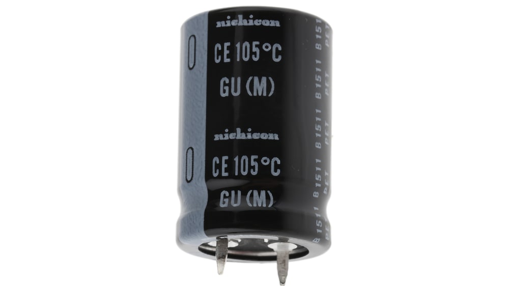 LGU2G680MELY | ニチコン 68μF,400V dc コンデンサ, スナップ LGU2G680MELY | ニチコン 68μF,400V dc コンデンサ, スナップ