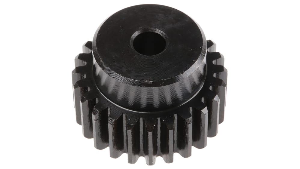 RS PRO Stahl Stirnrad 24 Zähne / Modul 1.5, Wälzkreis-Ø 36mm