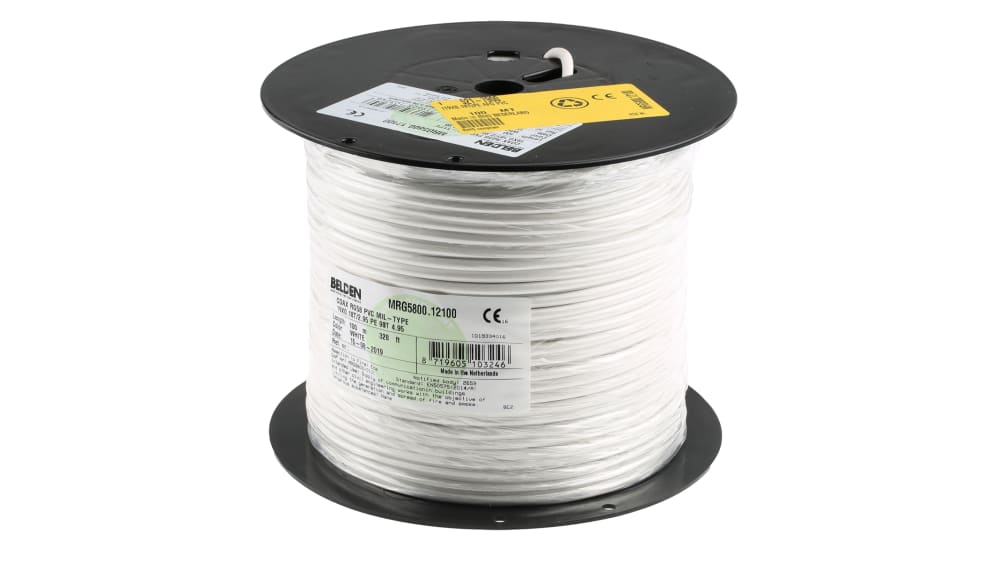 Câble Antenne Coaxial Blanc Original Pour Huawei P20 (modèle EML-L09) - Occasion Fonctionnel