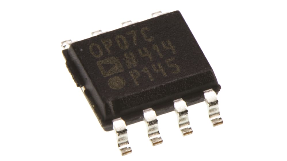 Analog Devices オペアンプ, 表面実装, 1回路, デュアル電源, OP07CSZ | RS