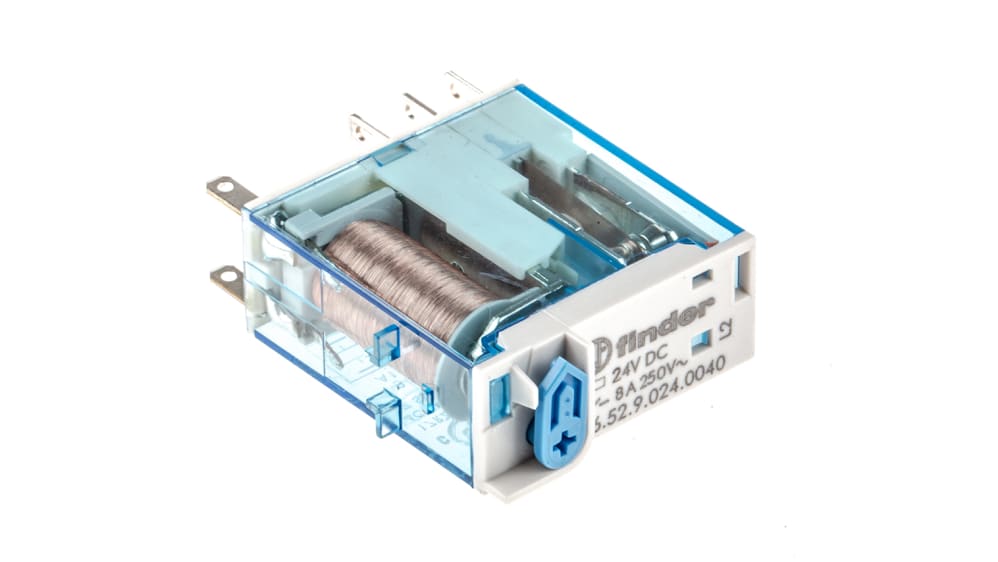 46.52.9.024.0040 | Finder 24V dc Spule 2-poliger Wechsler 