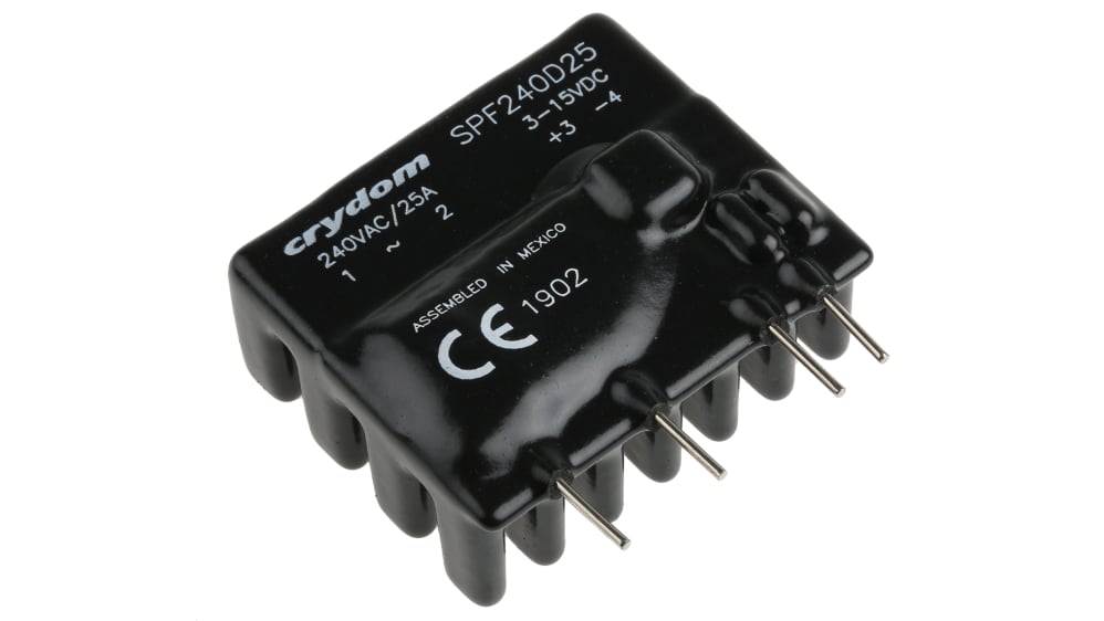 いいスタイル Sensata rms V 280 rms, A 25 ソリッドステートリレー, Crydom タイムセール