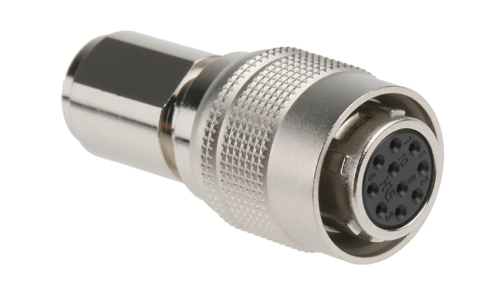HR10A-10P-10S(73) | ヒロセ電機 メス 丸型コネクタ, 10極, ミニチュア