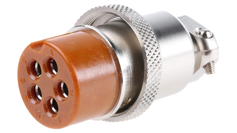 HS21P-5(71) | ヒロセ電機 メス 丸型コネクタ, 5極, ケーブルマウント | RS