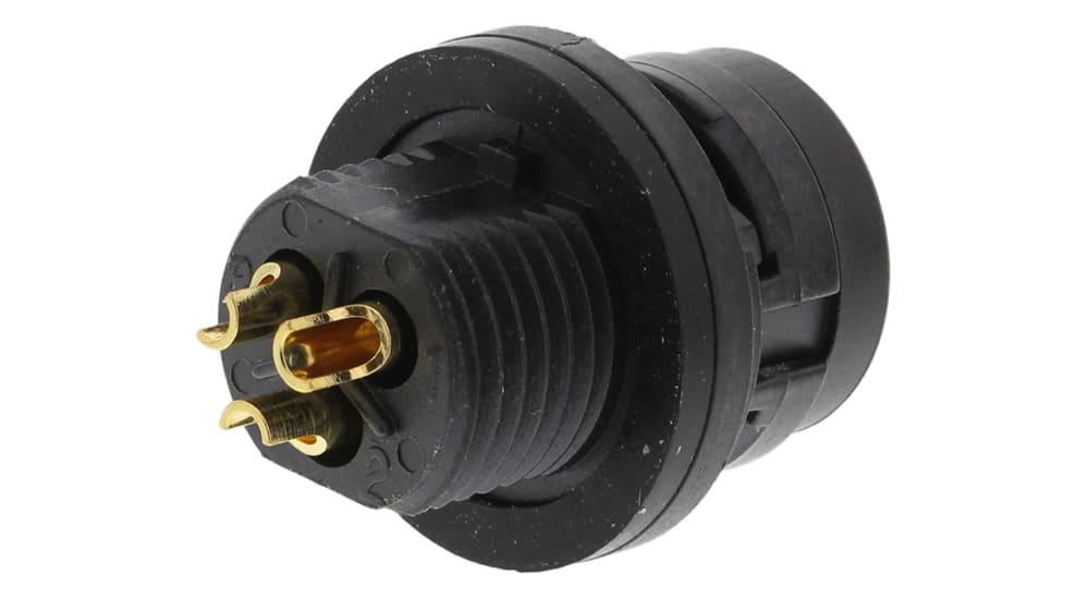 HR30-6R-3P(71) | ヒロセ電機 オス 丸型コネクタ, 3極, ミニチュア