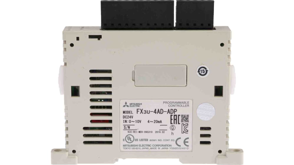 三菱電機 PLC I/Oモジュール FX3U-4AD-ADP PLC I/Oモジュール 三菱電機 PLC I/Oモジュール FX3U-4AD-ADP PLC I/Oモジュール