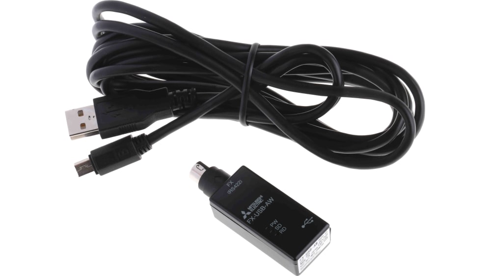 三菱電機 インターフェイスモジュール FX-USB-AW 三菱電機 インターフェイスモジュール FX-USB-AW
