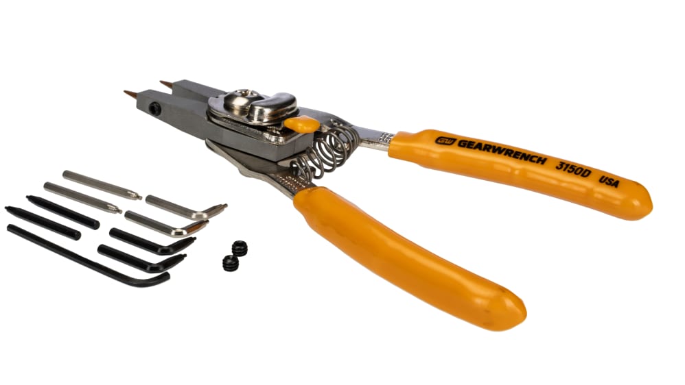 RS PRO スナップリングプライヤ サークリッププライヤー | RS