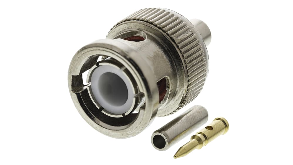 RS PRO 同軸コネクタ BNC オス ケーブル BNCコネクタ 50 Ω 圧着 ペン