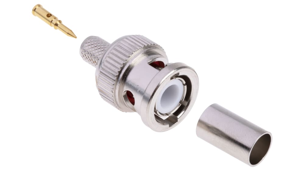 RS PRO BNC Series Cable Male BNC, 75 Ω, Straight Body Crimp | RS