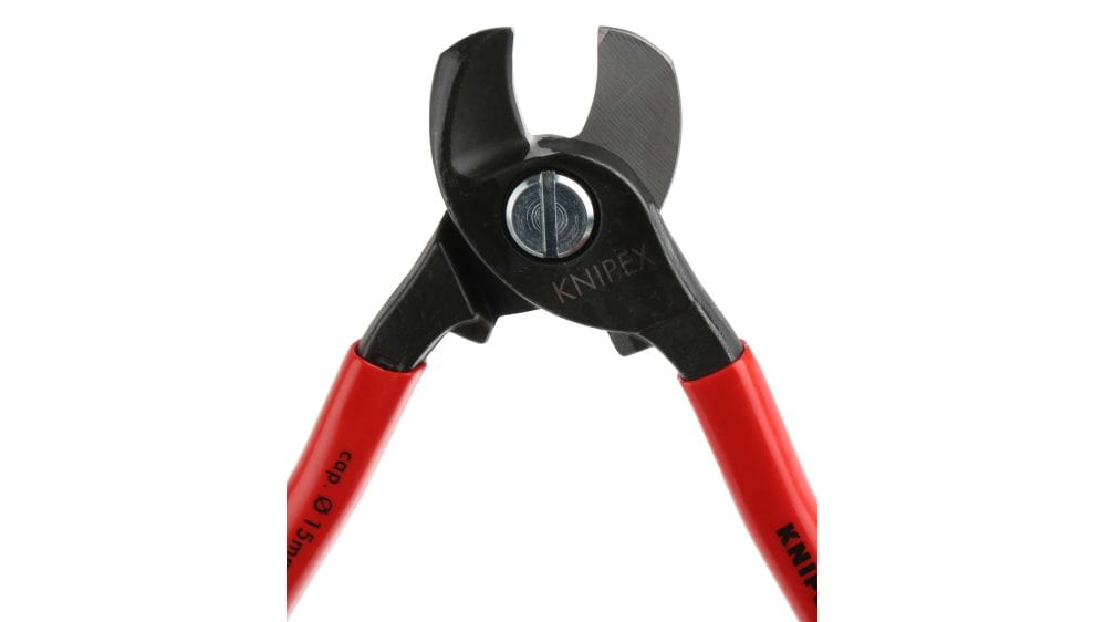 Knipexケーブルカッター ニッパー 全体長さ：165 mm 最大切断能力