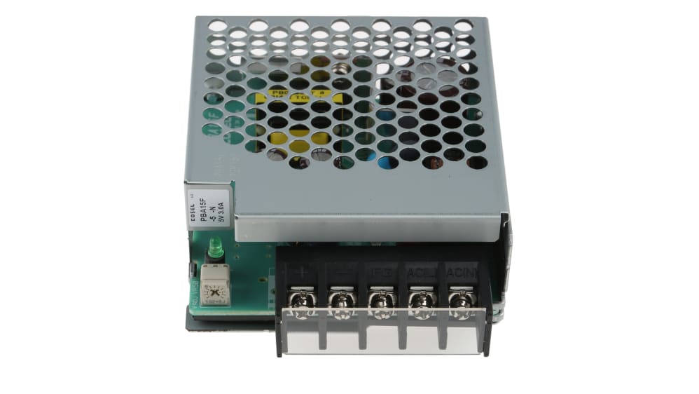 PBA15F-5-N | コーセル スイッチング電源 5V dc 3A 15W | RS PBA15F-5-N | コーセル スイッチング電源 5V dc 3A 15W | RS