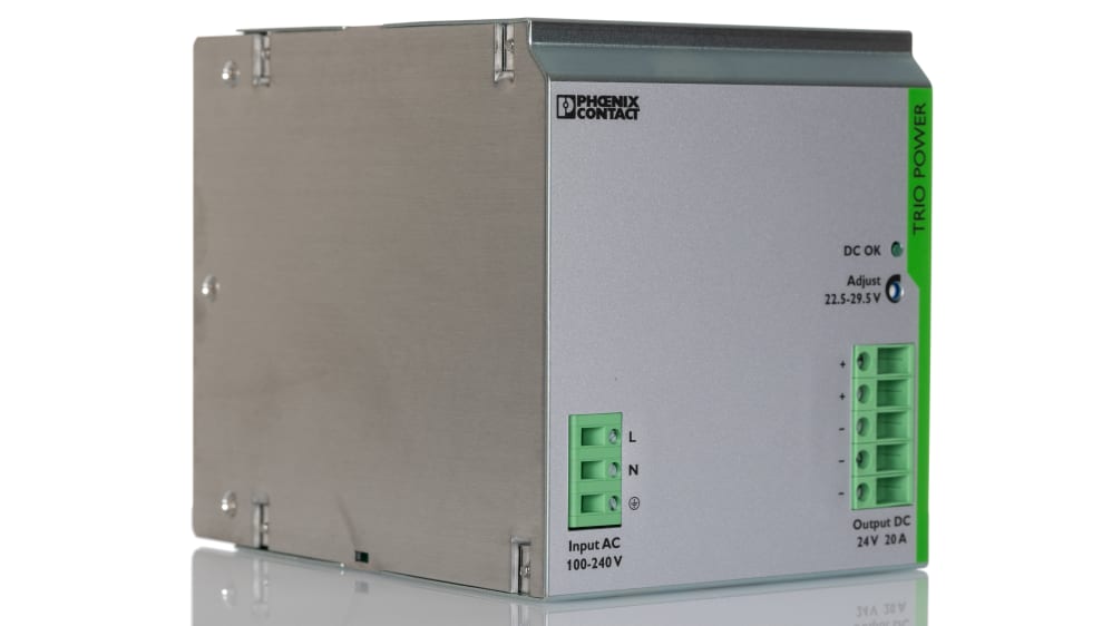 2866381 | Phoenix Contact TRIO POWER PSU 20 A 264V ac 入力電圧：AC