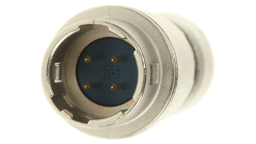 HR10-7J-4P(73) | ヒロセ電機 オス 丸型コネクタ, 4極 HR10-7J-4P(73) | ヒロセ電機 オス 丸型コネクタ, 4極