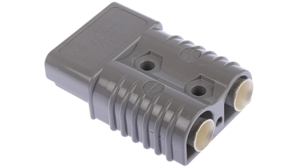Poignées Connecteur Anderson 600V - Lot De 2, 120A Ou 175A, Rouge/Gris - Pour Démarrage & Batteries Auxiliaires
